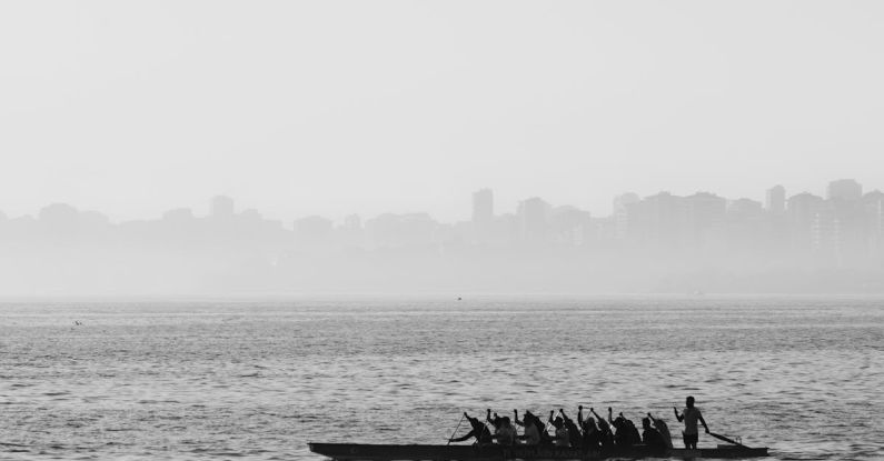 Rowing - Rowing Training in the Foggy Morning