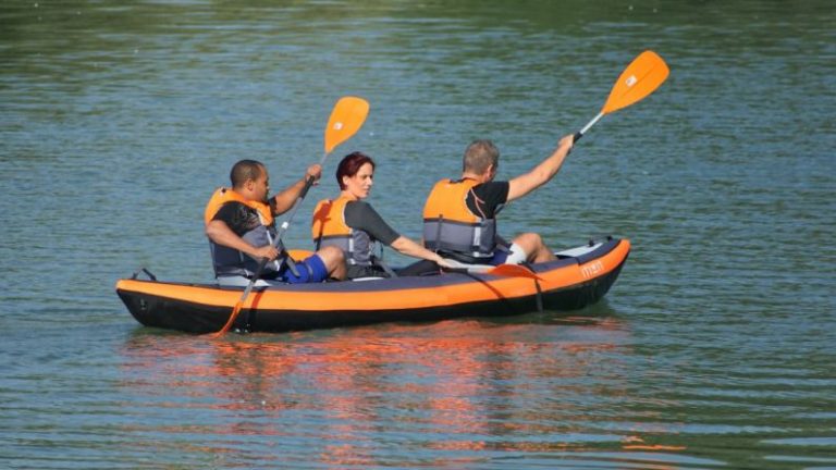 Rowing - three man in boat